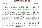 《一根竹竿容易弯》(李谷一演唱)的文本歌词及LRC歌词