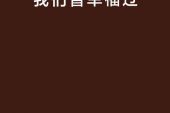 《我们曾经幸福过》(珈仪演唱)的文本歌词及LRC歌词