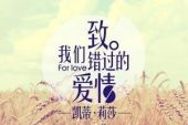 《那年我们错过的爱情》(dve东城演唱)的文本歌词及LRC歌词