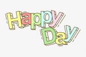 《Happy day》(刘胤嘉演唱)的文本歌词及LRC歌词