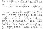 《一生爱你》(张冬玲演唱)的文本歌词及LRC歌词