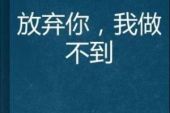 《放弃爱情放弃你》(龙宋演唱)的文本歌词及LRC歌词