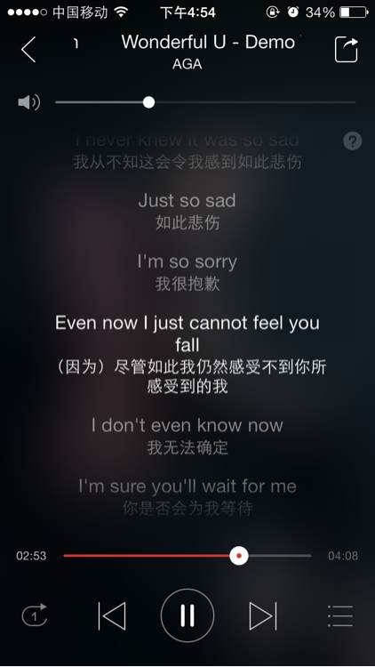 《Wonderful U》LRC歌词 《Wonderful U》(AGA)歌词555uuu下载