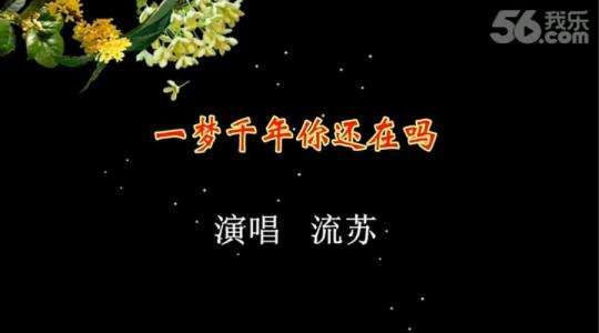 《一梦千年你还在吗》LRC歌词 《一梦千年你还在吗》(枫桥)歌词555uuu下载
