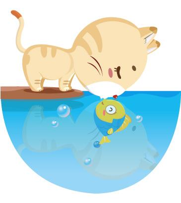 《鱼儿爱上猫咪》LRC歌词 《鱼儿爱上猫咪》(朱玙轩)歌词555uuu下载