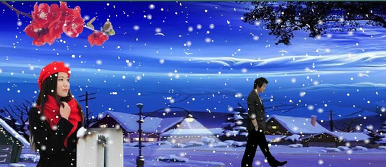 《爱的雪花飘满冬季》LRC歌词 《爱的雪花飘满冬季》(时嘉)歌词555uuu下载