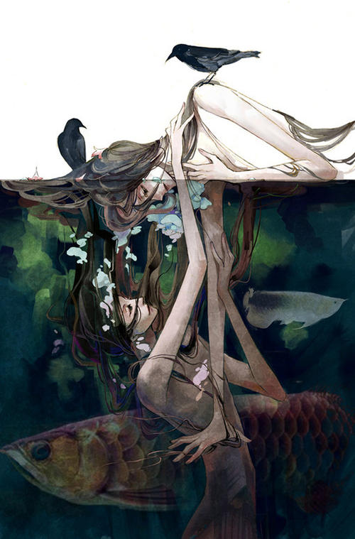 《鱼鸟之恋》LRC歌词 《鱼鸟之恋》(央吉玛)歌词555uuu下载