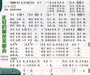 《年轻的朋友我们来相会》LRC歌词 《年轻的朋友我们来相会》(熊梓淇)歌词555uuu下载