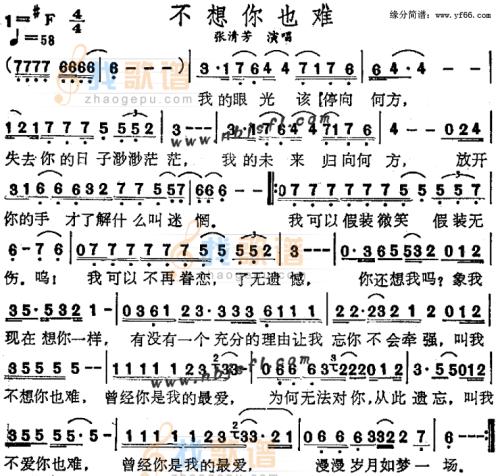 《不想你也难》LRC歌词 《不想你也难》(百合二重唱)歌词555uuu下载