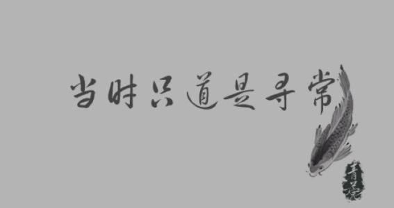 《是寻常》LRC歌词 《是寻常》(申嘉峻)歌词555uuu下载
