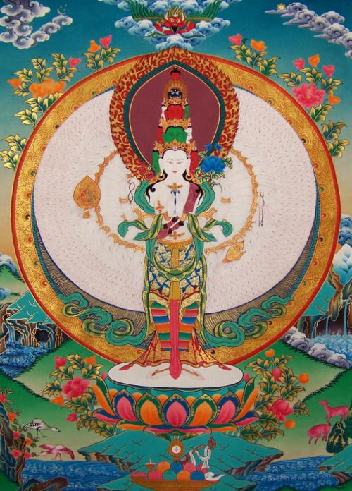 《圣十一面观自在菩萨根本咒》LRC歌词 《圣十一面观自在菩萨根本咒》(宗南嘉楚仁波切)歌词555uuu下载