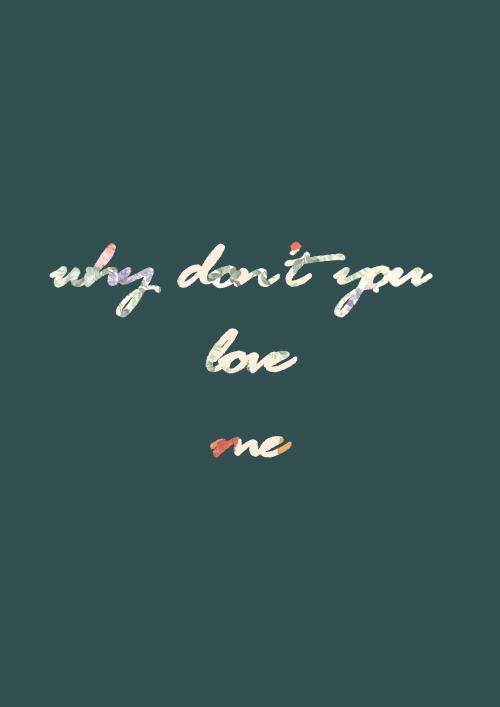 《Why Don’t You Just Love Me》LRC歌词 《Why Don’t You Just Love Me》(王力宏)歌词555uuu下载