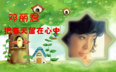 《把春天留在心中》LRC歌词 《把春天留在心中》(邓丽君)歌词555uuu下载