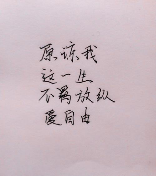 《原谅我一生放纵不羁爱自由》LRC歌词 《原谅我一生放纵不羁爱自由》(雪无影)歌词555uuu下载