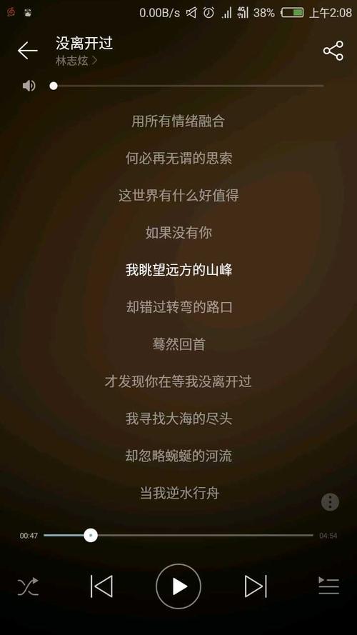 《没离开过》LRC歌词 《没离开过》(腾亮)歌词555uuu下载