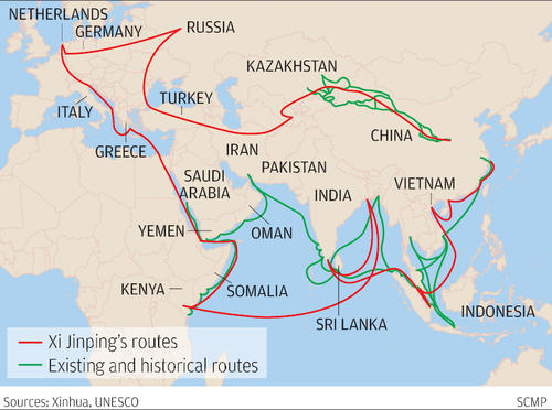 《One Belt One Road》(周艳泓)歌词555uuu下载