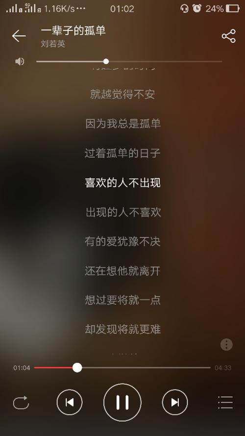 《一辈子的孤单》LRC歌词 《一辈子的孤单》(李琦)歌词555uuu下载