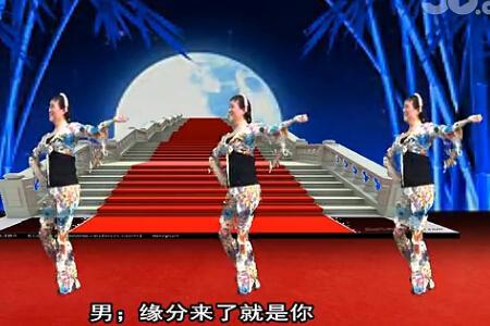《缘分来了就是你(广场舞)》LRC歌词 《缘分来了就是你(广场舞)》(曹越&门丽)歌词555uuu下载