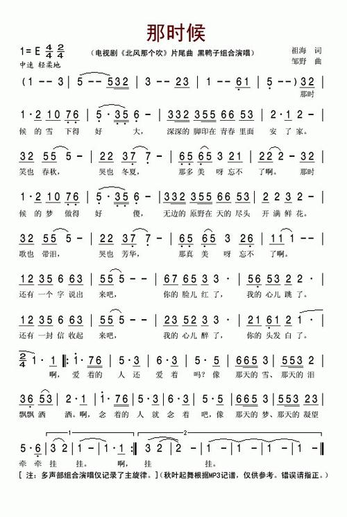 《那时候》LRC歌词 《那时候》(小贱)歌词555uuu下载
