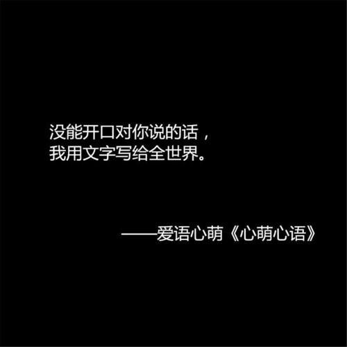 《没开口说的话》LRC歌词 《没开口说的话》(司徒骏文)歌词555uuu下载
