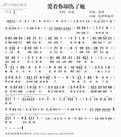 《爱着你伤了我自己》LRC歌词 《爱着你伤了我自己》(高少华)歌词555uuu下载